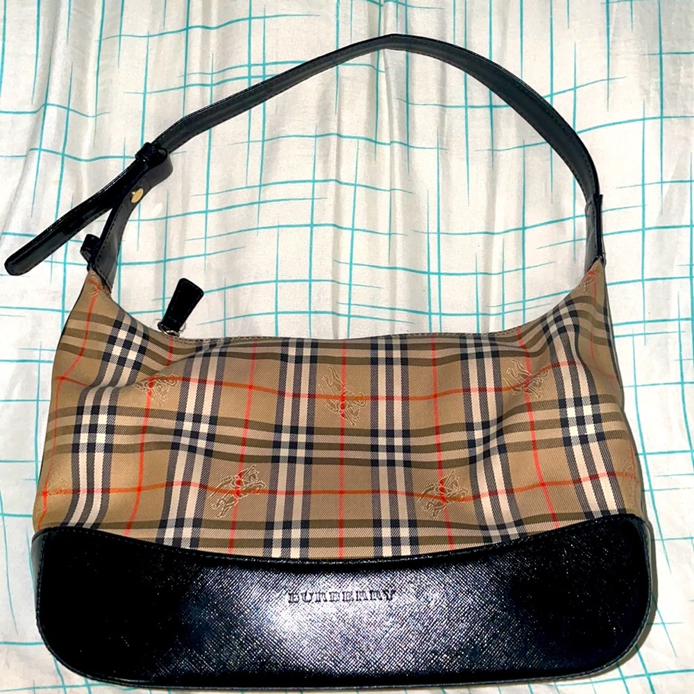 Burberry vintage hobo purse